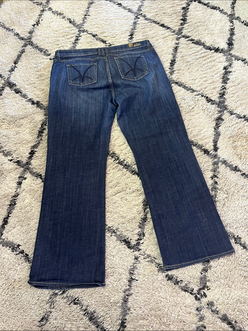 Kut from the Kloth Women’s Bootcut Jeans Dark Wash Size 20W EUC - Picture 4 of 7
